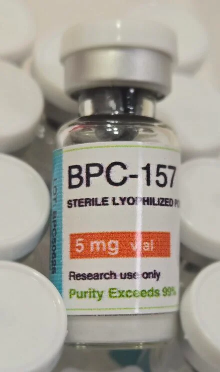 BPC-157 5mg + TB-500 5mg peptide blend vial