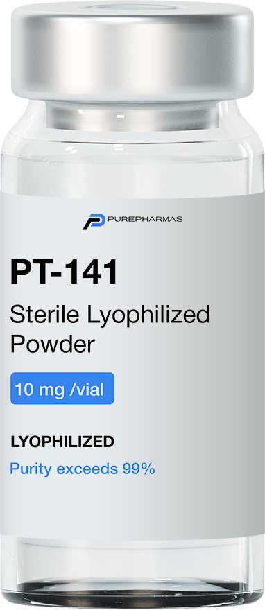 PT-141 Bremelanotide peptide vial