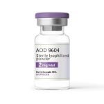 AOD-9604 research peptide vial