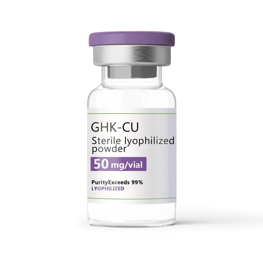 GHK-Cu copper peptide vial