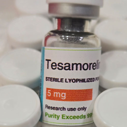 Tesamorelin peptide vial