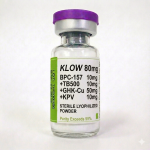 KLOW 80mg peptide blend vial